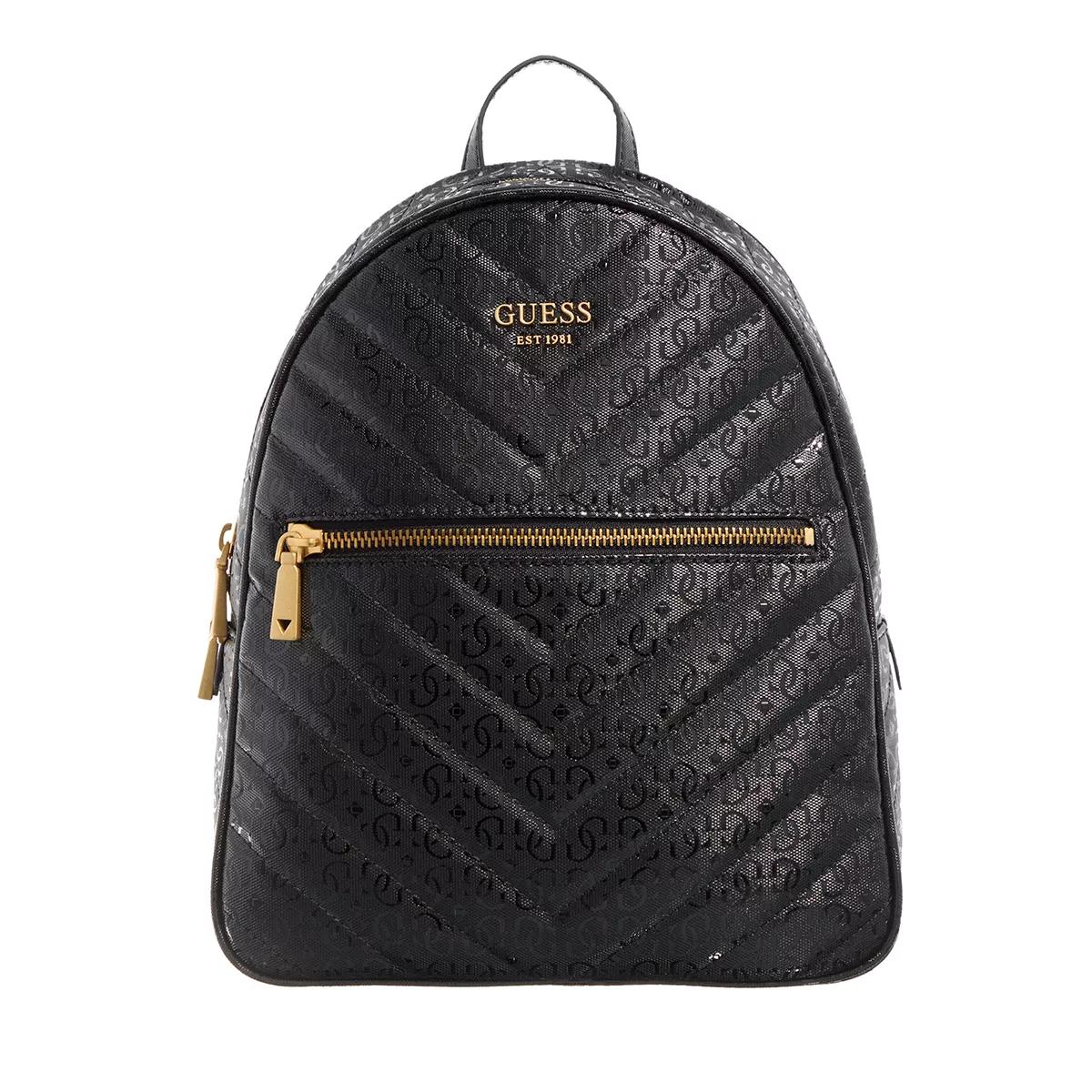 Guess Rucksack - Vikky Backpack - Gr. unisize - in Schwarz - für Damen