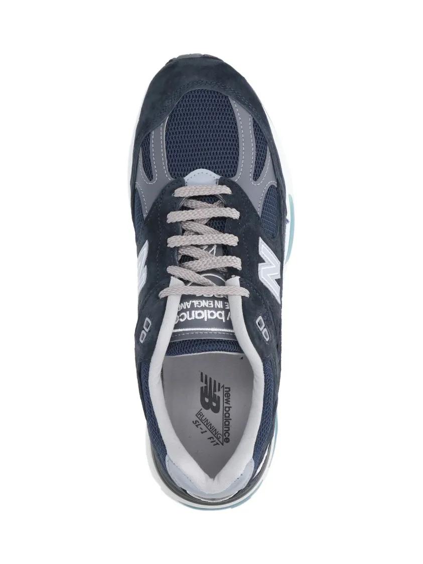 Thumbnail - New Balance Low-Top Sneaker - "Made In Uk 991V2" Sneakers – Navy - Gr. 5_5 - in Blau - für Damen