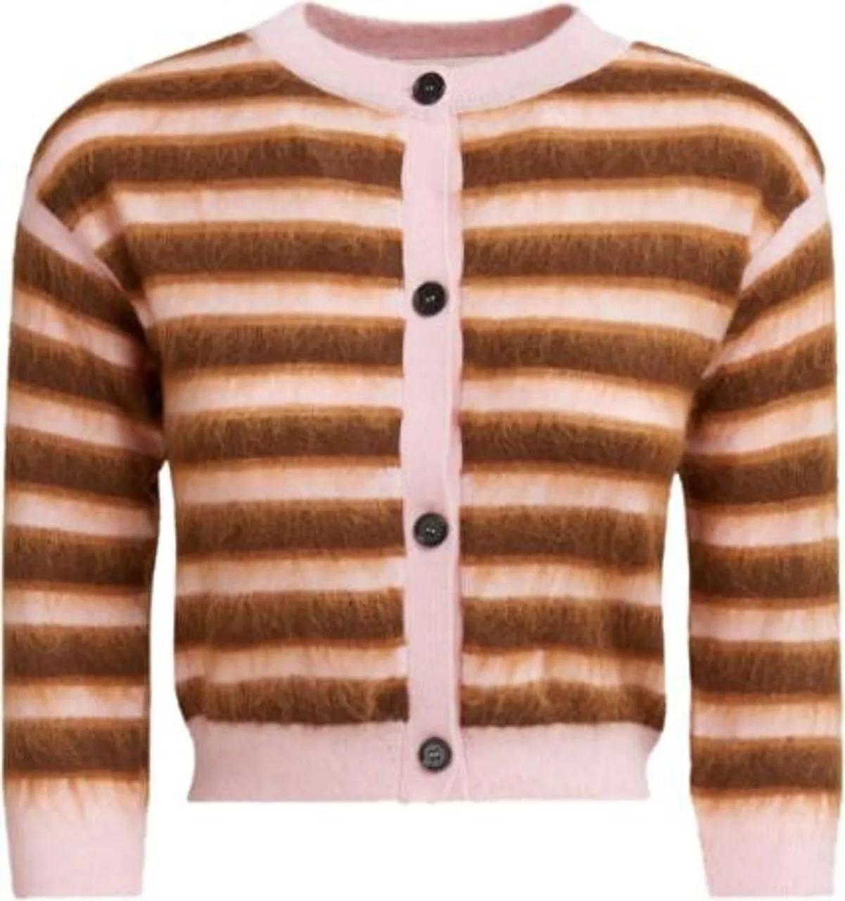Thumbnail - Marni - Cardigan Pink/brown - Größe 42 - braun