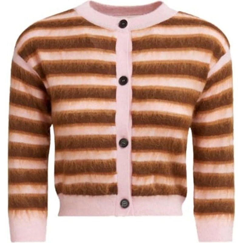Marni  Cardigan Pink/brown schwarz