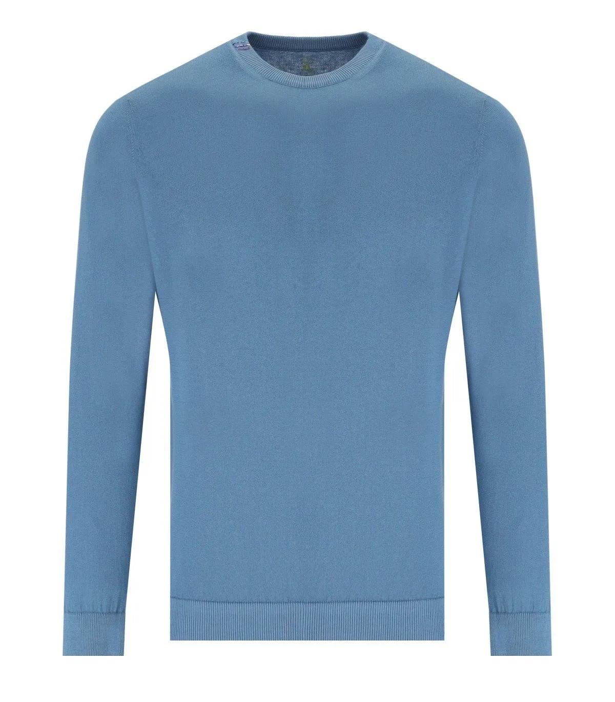 Bob - BOB CHALL JEANS PULLOVER - Größe L - blau