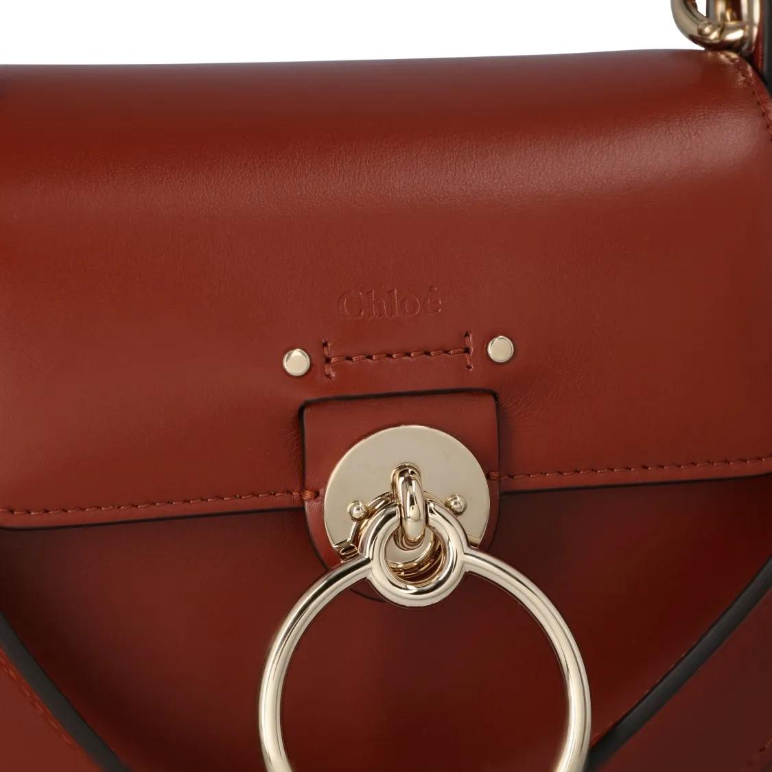 Chloé Hobo bags Small Tess Bag Brown in bruin
