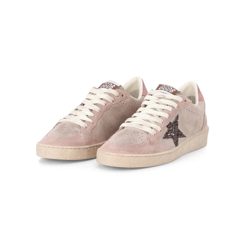 Golden Goose Veterschoenen Sneaker Ball Star pink