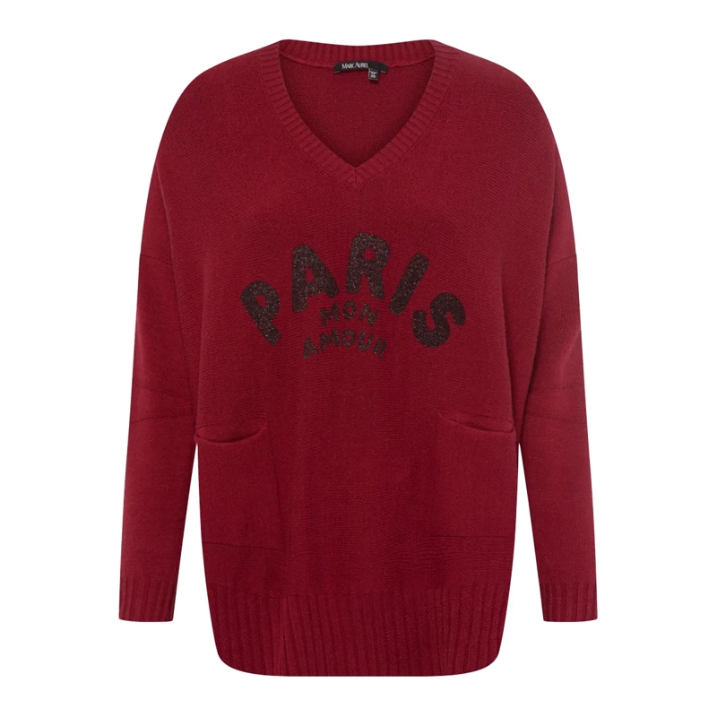 Marc Aurel  Pullover rot