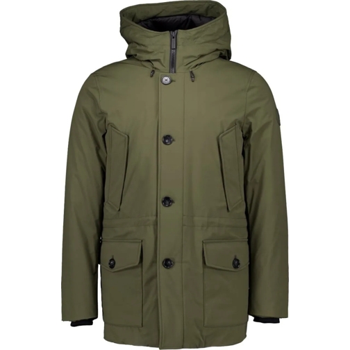 Woolrich Parka Jassen Woolrich Arctic Stretch Parka's Donkergroen Cfwoou grün