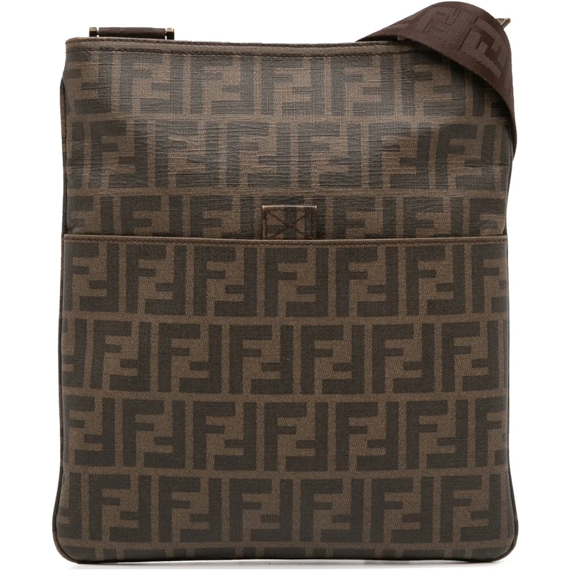 Fendi Sac à bandoulière Zucca Spalmati Crossbody braun