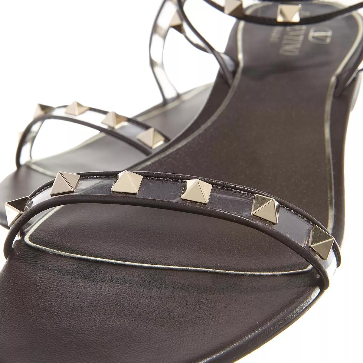 Valentino pvc rockstud flat on sale sandal