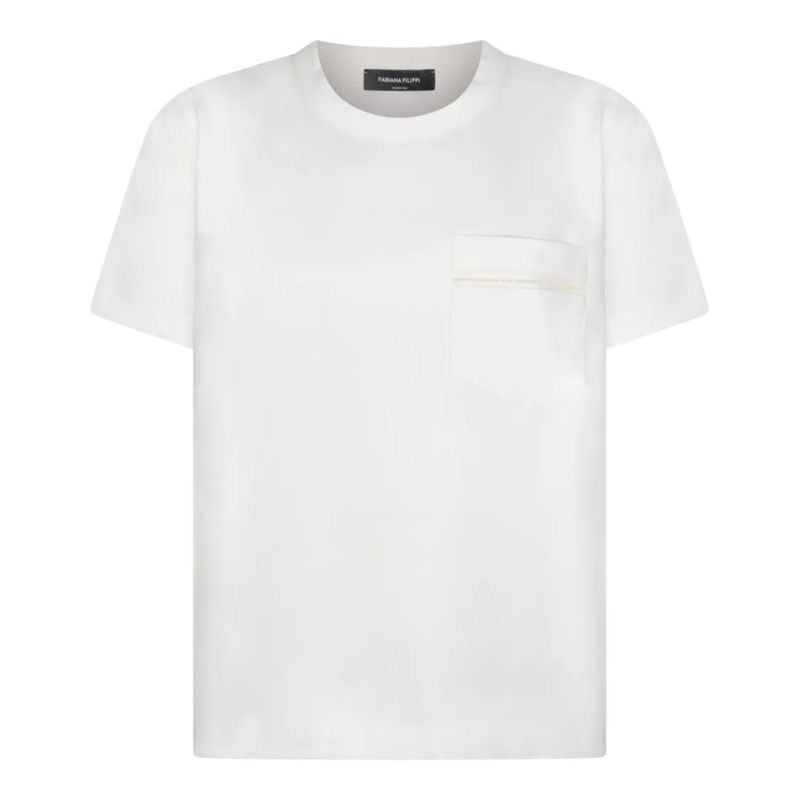 Fabiana Filippi T-Shirt White Viscose T-Shirt White