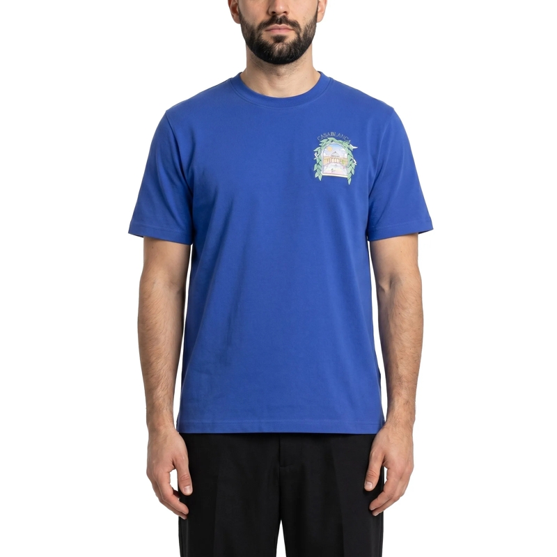 Casablanca T-shirt T-Shirt mit Print blau(Image 2)
