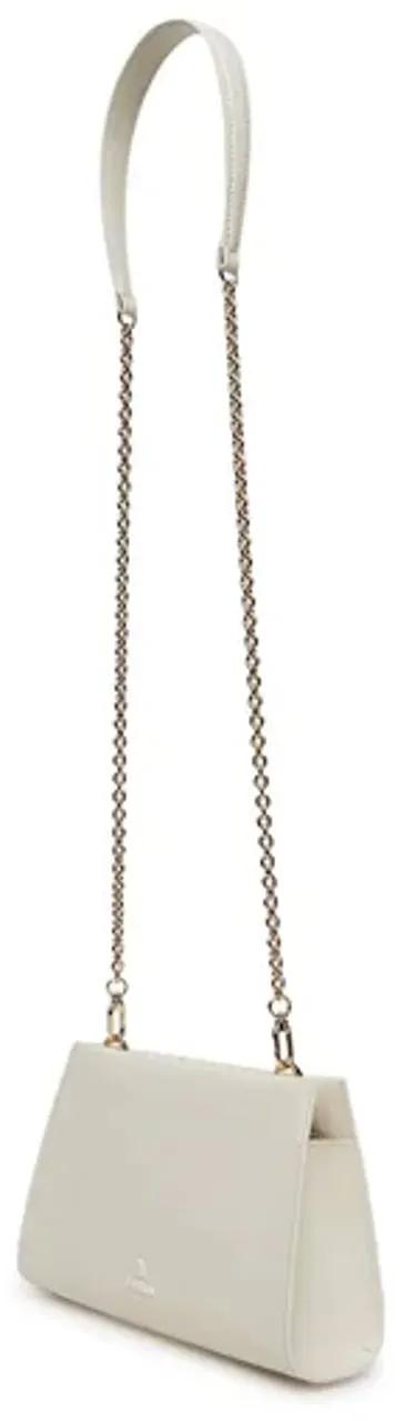 Thumbnail - Furla Crossbody Bags - Cream Minimalist Bag With Gold Chain Strap - Gr. unisize - in Weiß - für Damen