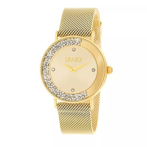LIU JO TLJ1346 Dancing Slim Quartz Watch Yellow Gold Quartz Watch
