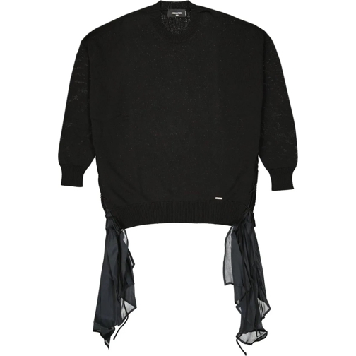 Dsquared2 Sweatshirts Dsquared2 Cotton Sweater schwarz