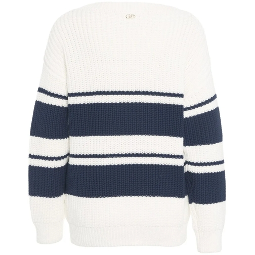 LIU JO Hauts à manches longues Oversize knit sweater weiß (Image 2)