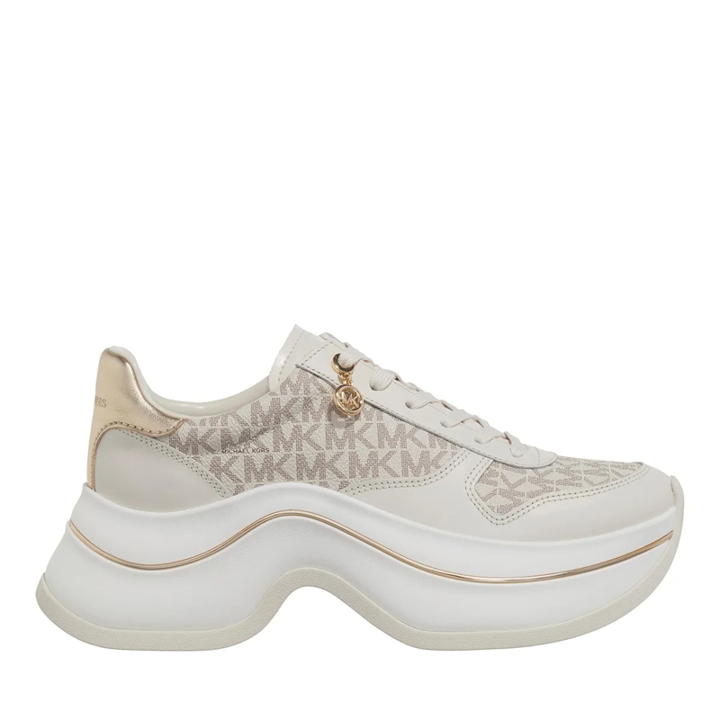 MICHAEL Michael Kors Low-Top-Sneaker Arla Trainer Vanilla