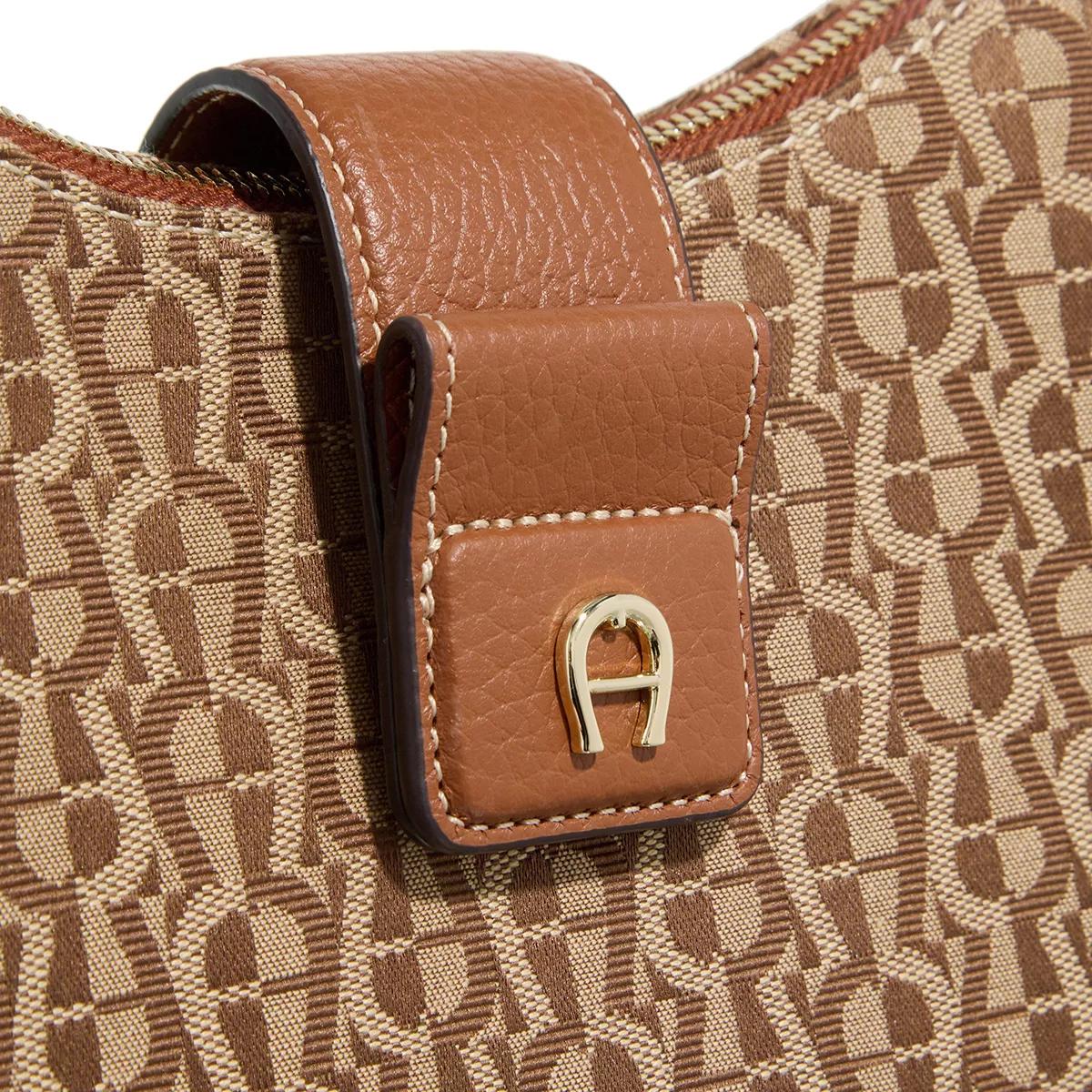 aigner Hobo bags Emea in bruin