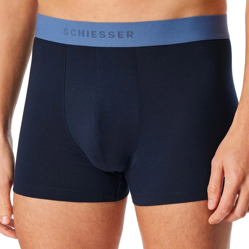 SCHIESSER  3PACK Shorts "95/5" 3er Pack blau(Image 2)