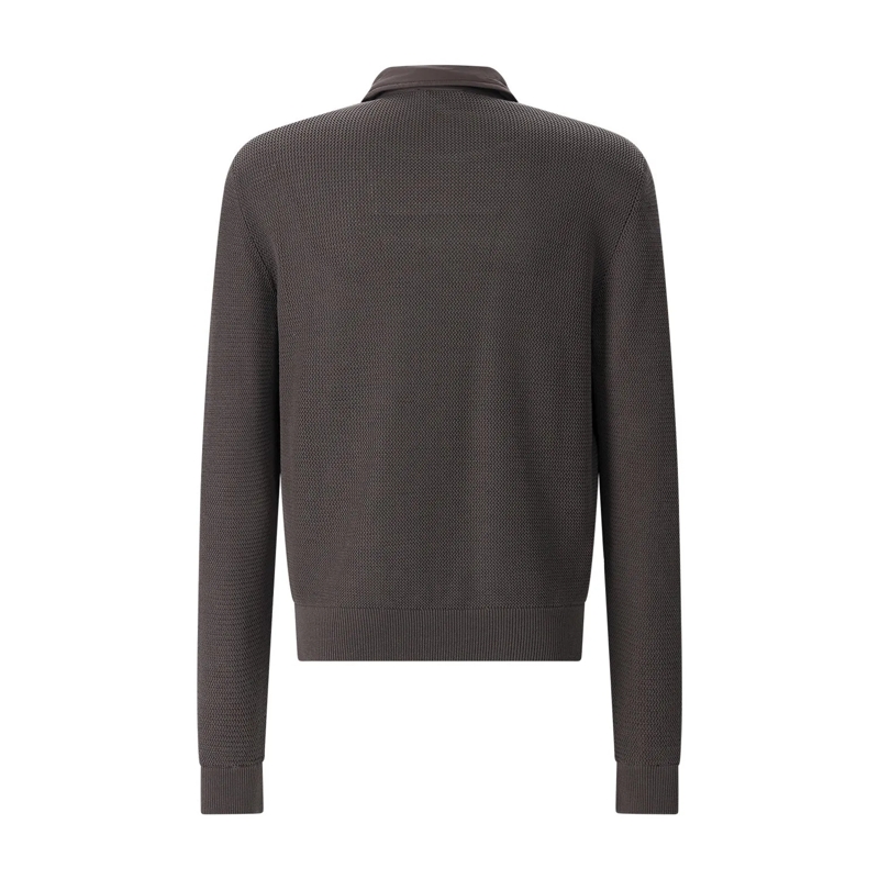 Herno Vest Leichte Jacke aus Baumwolle braun(Image 2)
