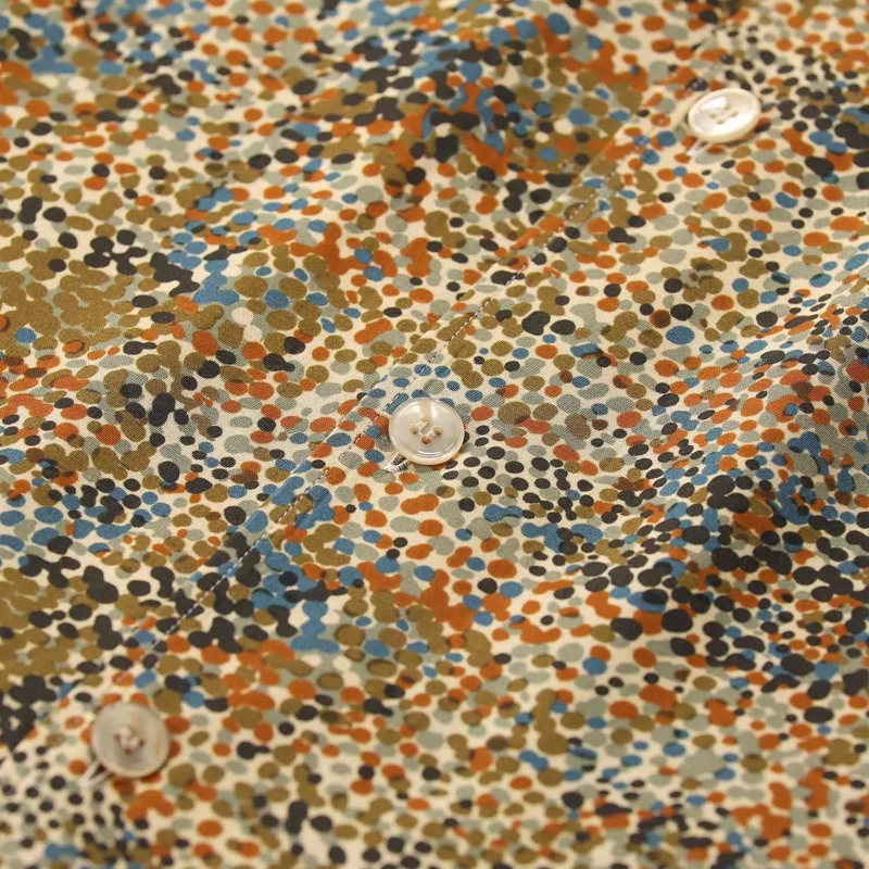 Saint Laurent Hemd Gepunktetes Hemd mehrfarbig(Image 5)