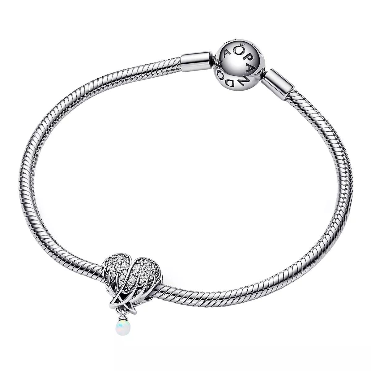 Pandora Moments Women's Sterling Silver Puzzle Piece Hearts Splittable  Friendship Dangle Charm