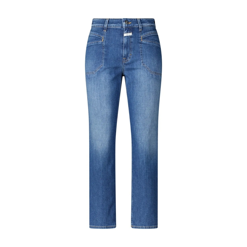 Closed Jeans Straight-Fit Jeans Mira-X blau