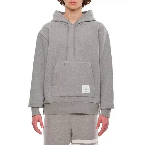 Thom Browne Classic Hoodie Pullover Grey 