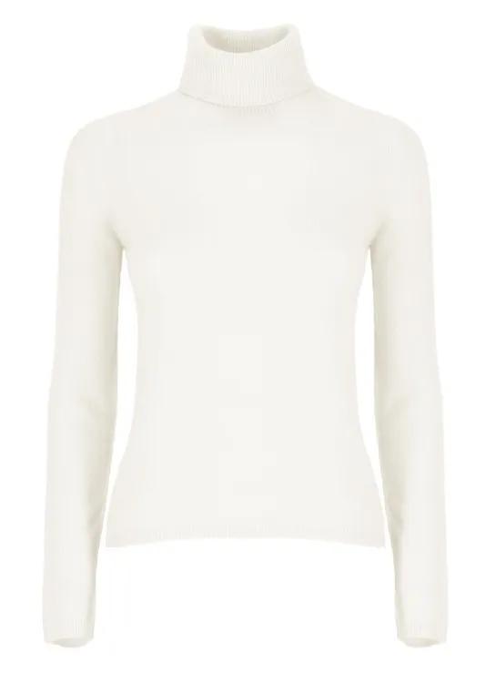 Vanise - Ivory Vanisè Cashmere Sweater - Größe 40 - weiß