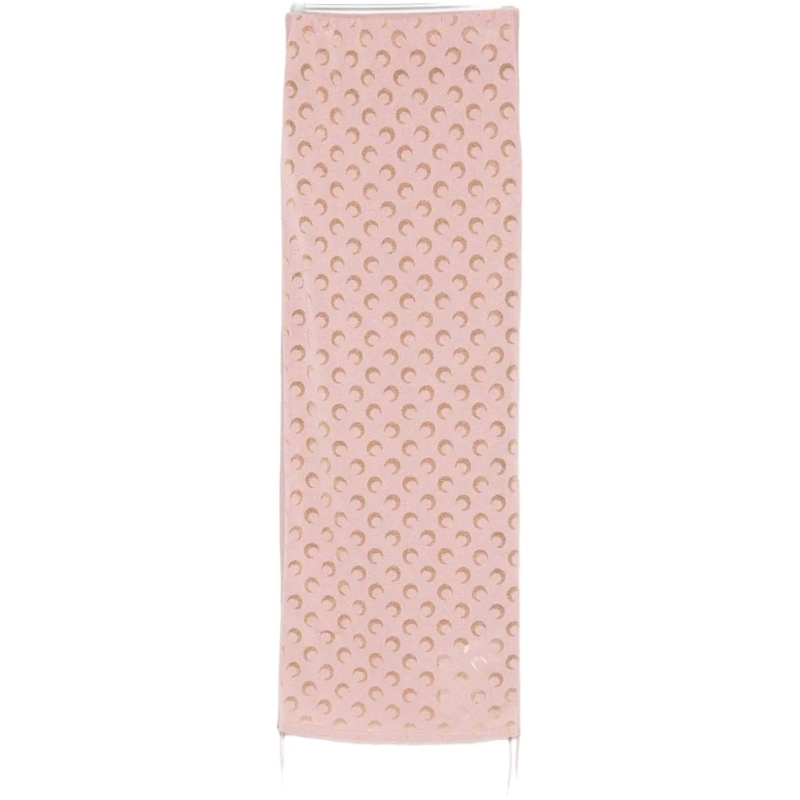 Marine Serre Jupe midi Skirts Pink rose