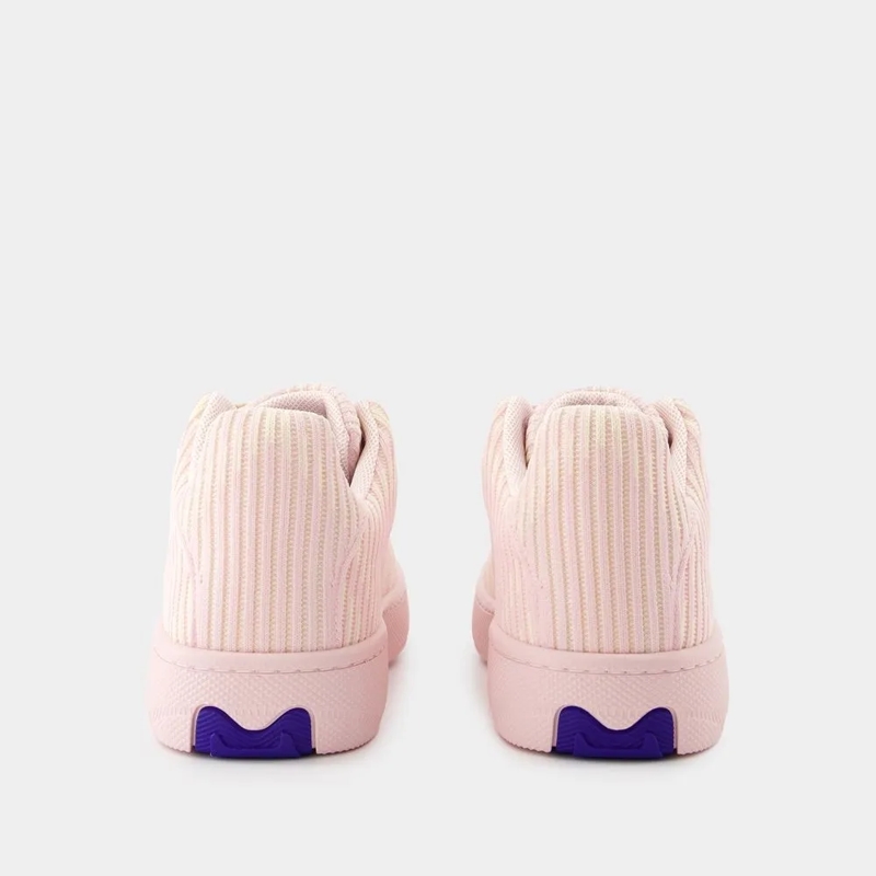 Burberry Low-Top-Sneaker Lf Box Knit Sneakers - Synthetic - Pink Neutrals(Image 6)