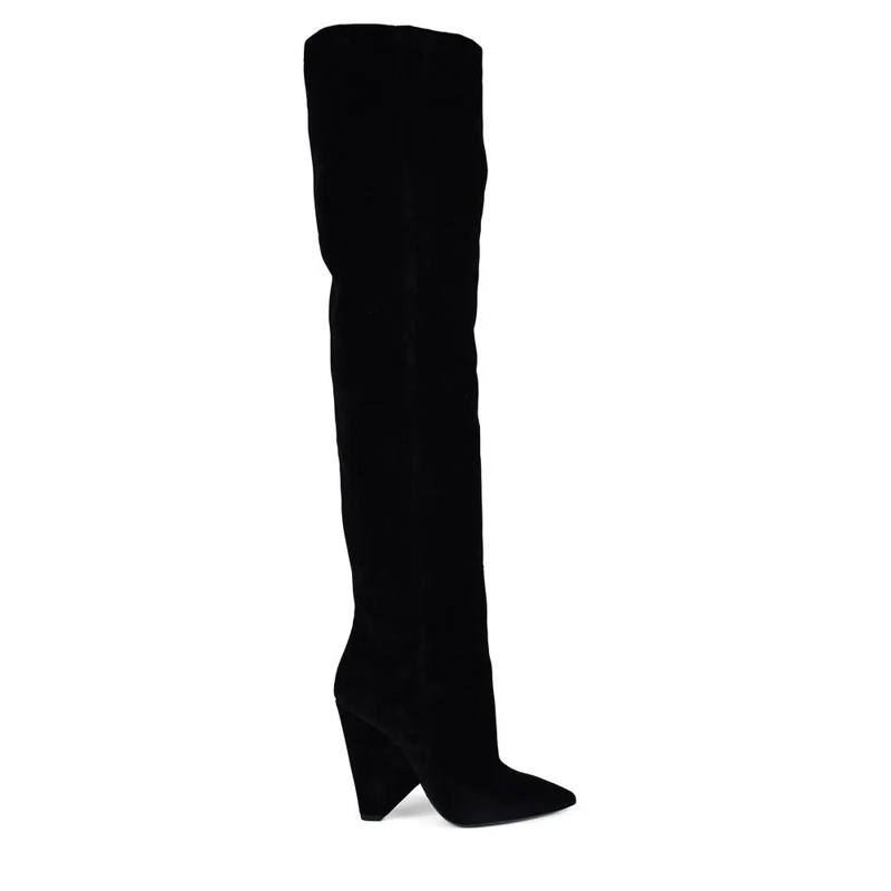Saint Laurent Stiefel Niki Boots Black