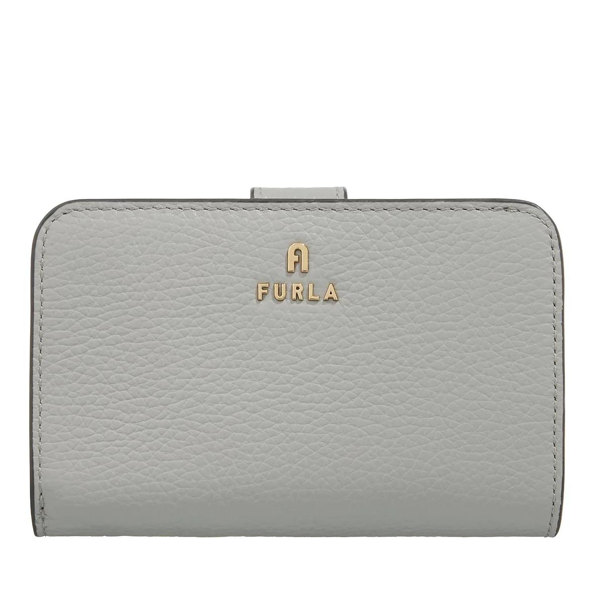 Furla Portemonnaie - Furla Camelia M Compact Wallet - Gr. unisize - in Grau - für Damen