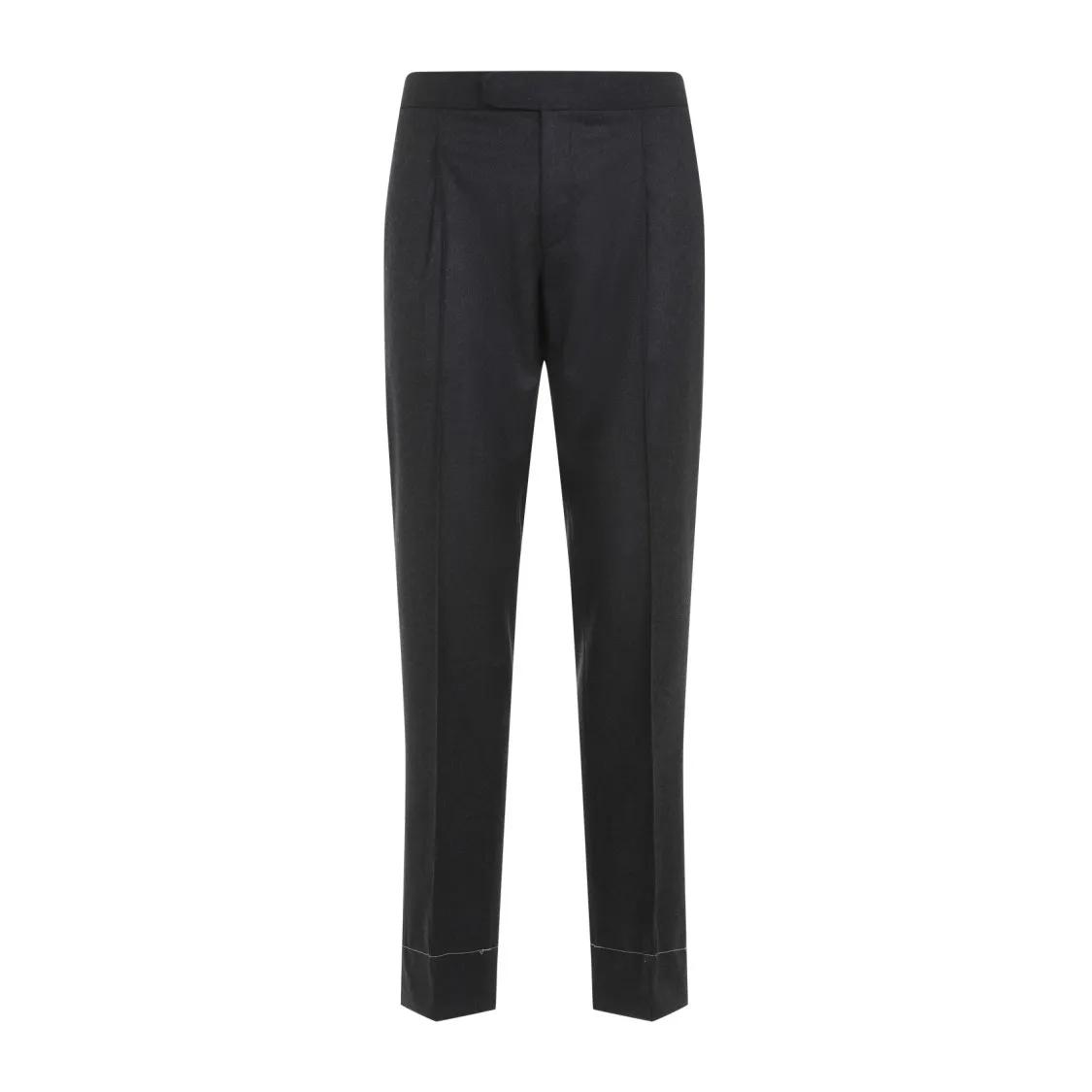 Brioni - Graphite Grey Melbourne Pants - Größe 48 - grau