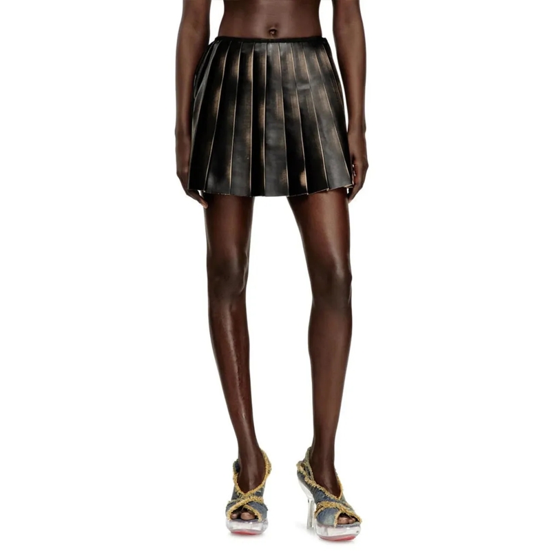 Diesel Jupe midi Skirts Black schwarz(Image 3)