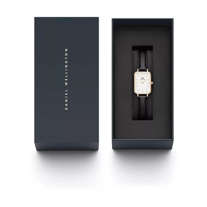 Daniel Wellington Dw Quadro 20X26 Pressed Sheffield G Gold Quartz Watch