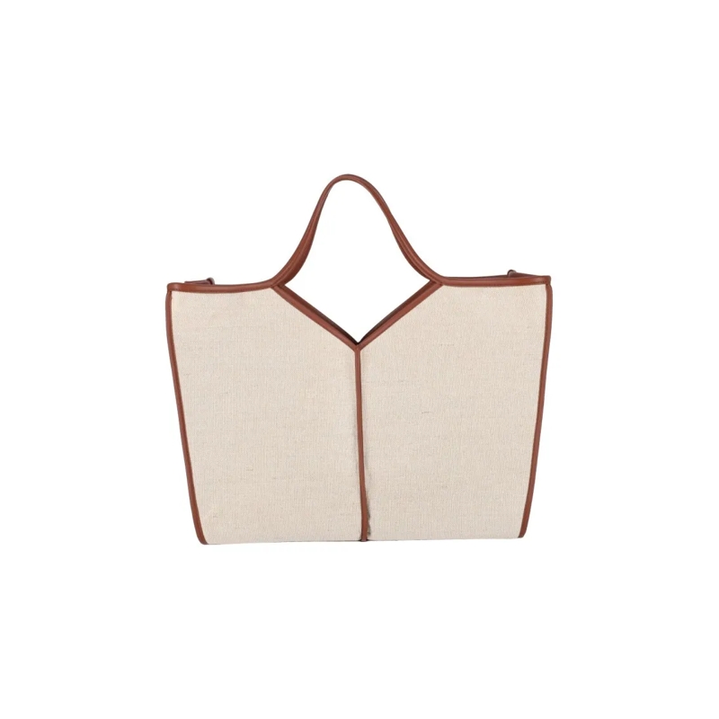 Hereu Fourre-tout "Calella Squared" Tote Bag Brown