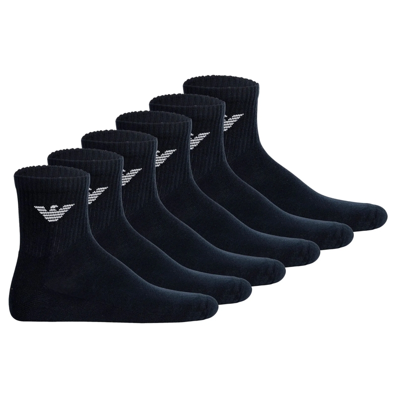 Emporio Armani  SPORTY SPONGE 6P 6er Pack blau