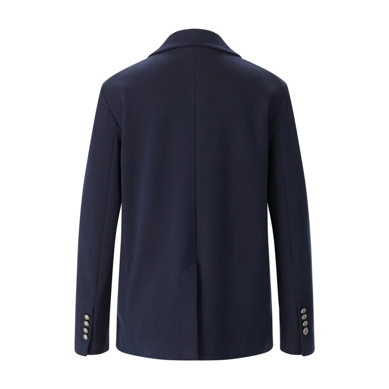 CIRCOLO 1901 Manteau de transition Kurzmantel aus Baumwoll-Mix blau(Image 2)
