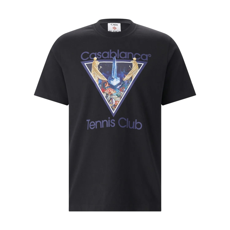 Casablanca T-shirt T-Shirt aus Baumwolle schwarz