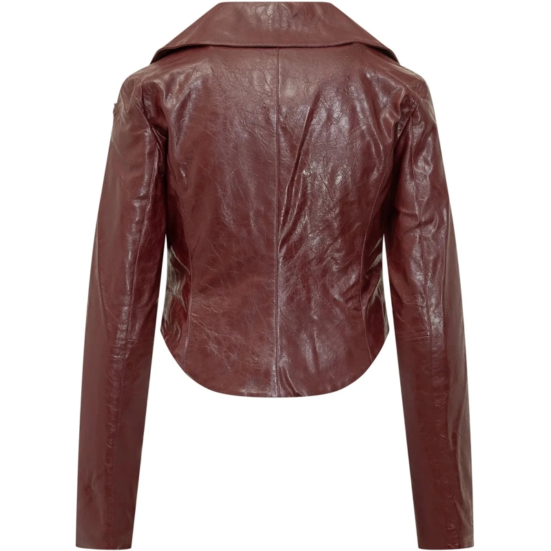 Diesel Veste en cuir Giacca Ameck in Pelle braun(Image 2)
