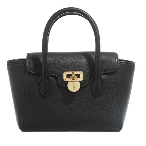 Lauren Ralph Lauren Satchel Tnnr Sm Schl-Satchel-Small Black