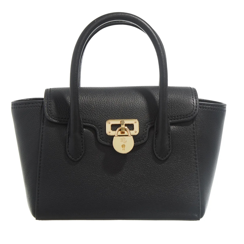 Lauren Ralph Lauren Satchel Tnnr Sm Schl-Satchel-Small Black