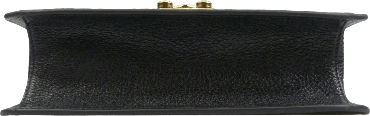 Thumbnail - Miu Miu Hobo Bags - Shoulder Bag in Pelle Martellata Nera - Gr. unisize - in Schwarz - für Damen