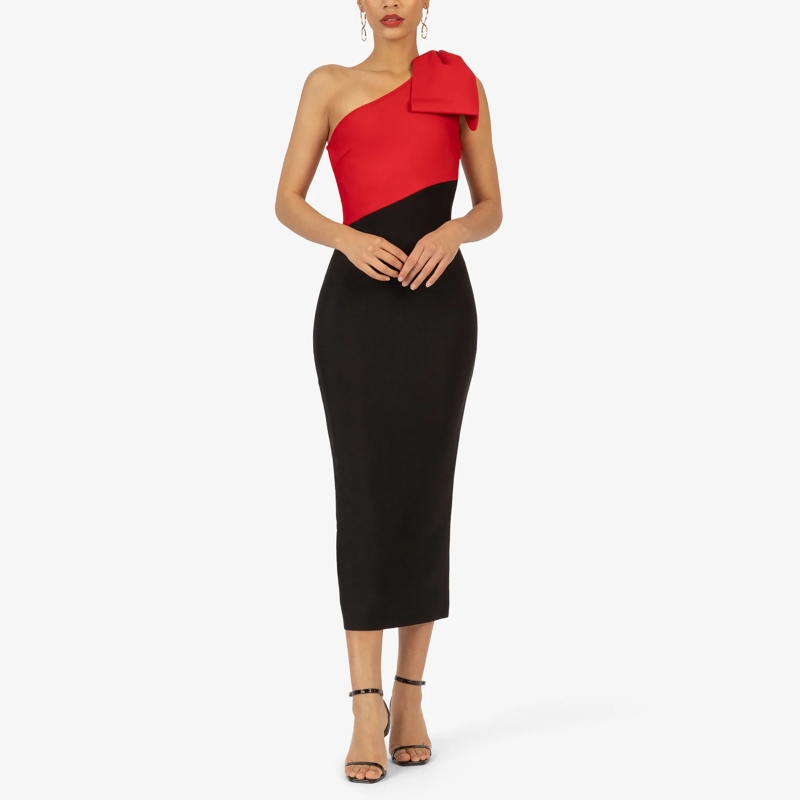 Kraimod Cocktailkleid Bandagekleid bordeaux(Image 7)