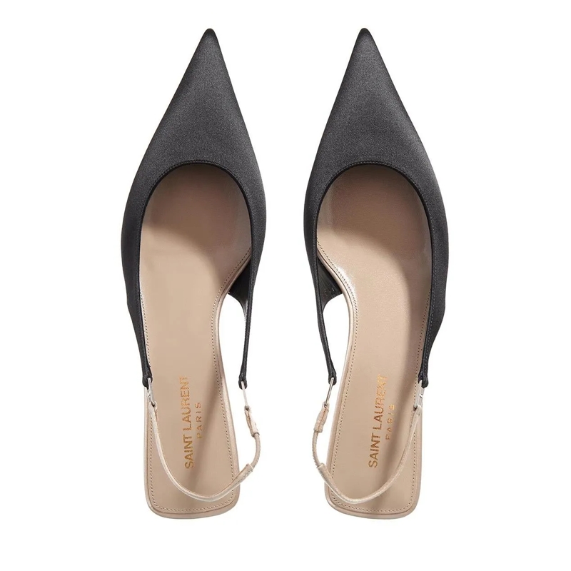 Saint Laurent Escarpins Cherish Pump Nero Pink(Image 5)