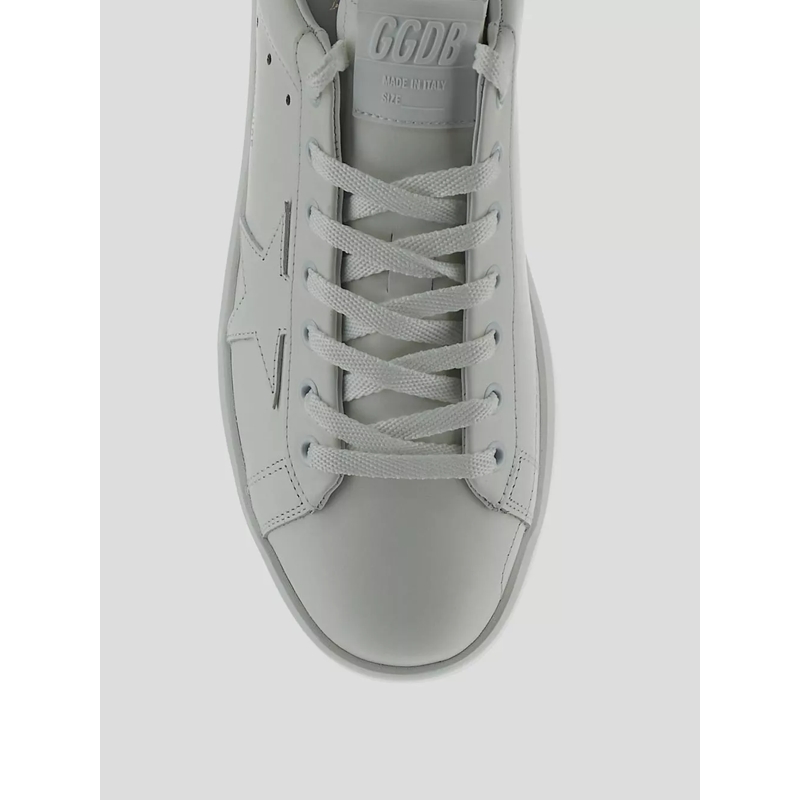 Golden Goose Schnürschuhe White Sneakers With Star Logo White(Image 8)