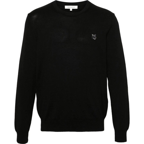 Maison Kitsune  Maison Kitsune' Sweaters Black schwarz