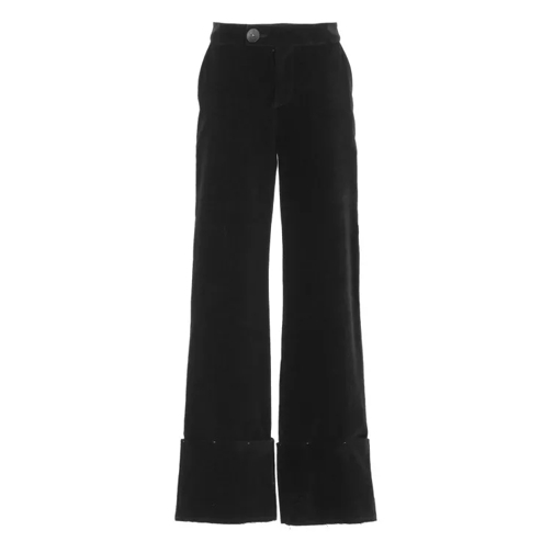 Dejamis Oversize Velvet Pants Black 