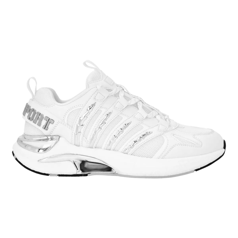Plein Sport Low-Top-Sneaker Lo-Top Turnschuhe weiss