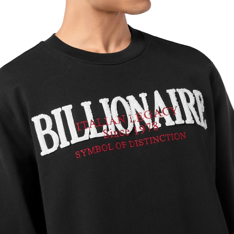 BILLIONAIRE Top Sweatshirt schwarz(Image 4)