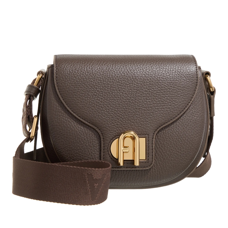 Furla Crossbody Bag Furla Lotus Mini Crossbody Mogano+Toni Mogano