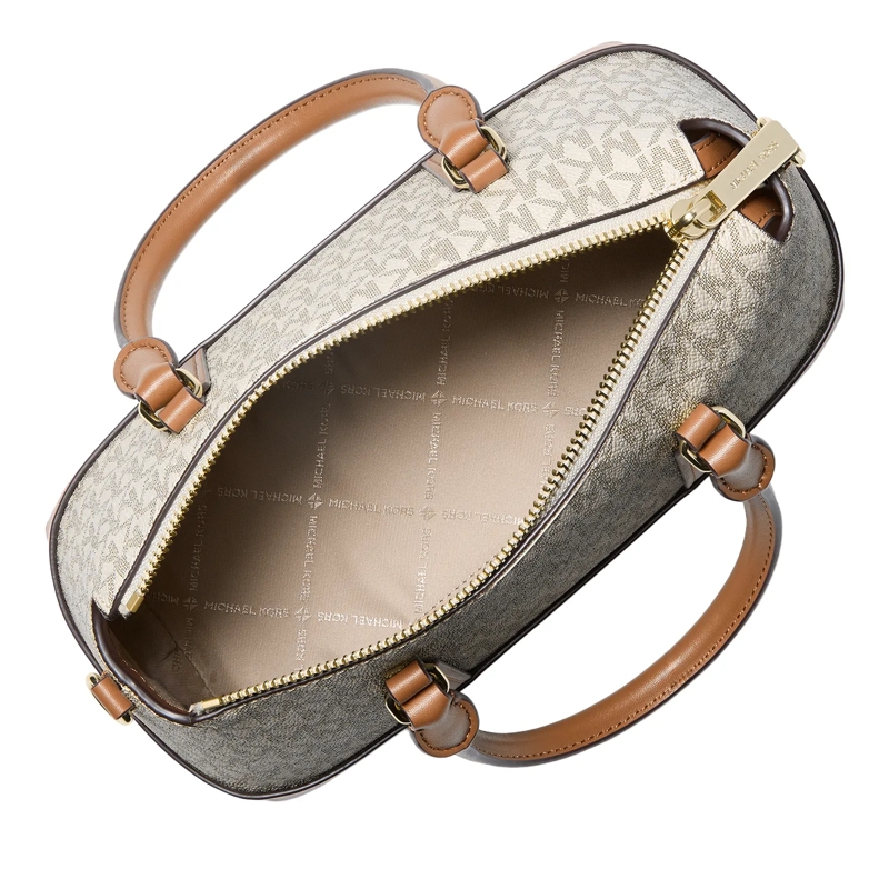 MICHAEL Michael Kors Cartable Sm Tz Satchel Vanilla/acrn(Image 3)